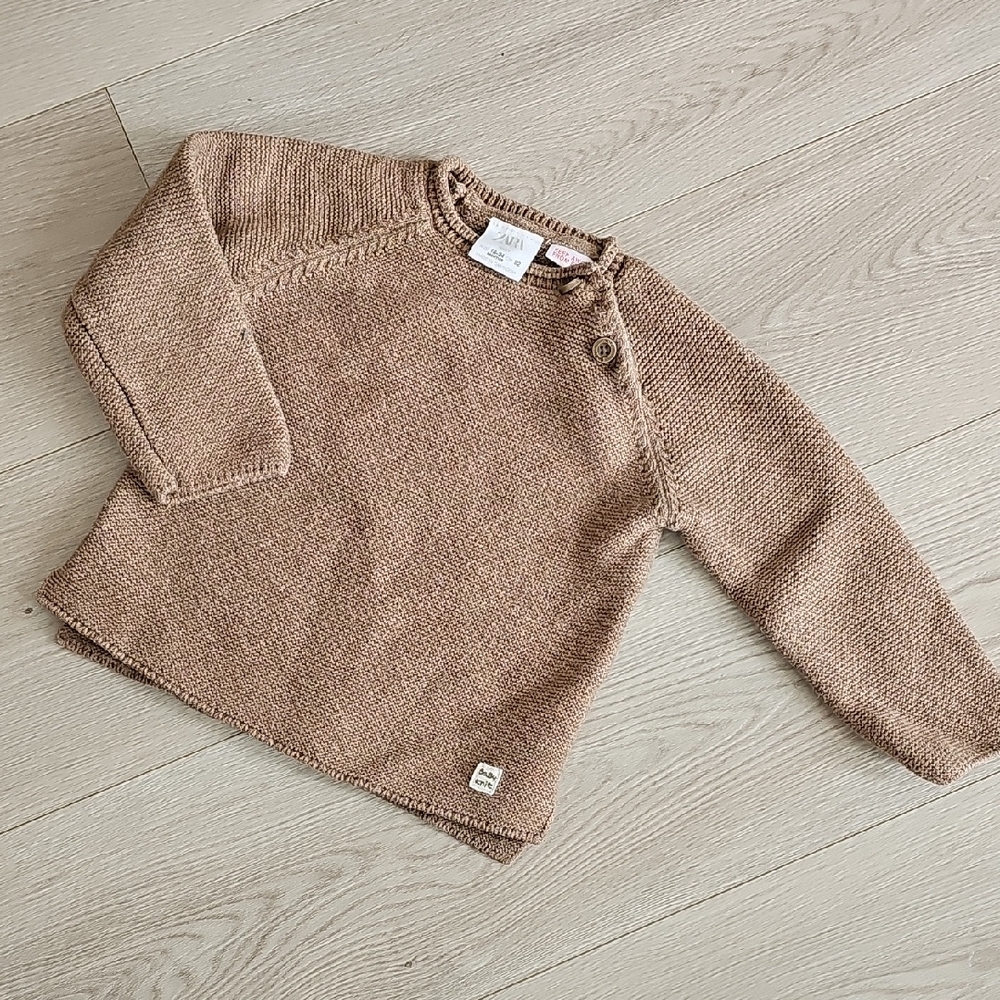 Zara Tan Knit Sweater